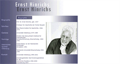 Desktop Screenshot of ernsthinrichs.info